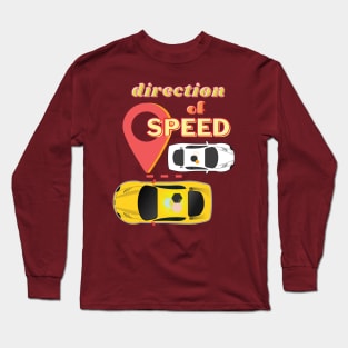 Direction Of Speed Long Sleeve T-Shirt